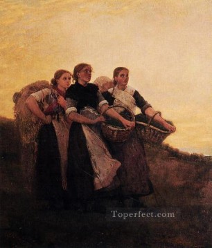 Hark The Lark Realism painter Winslow Homer Oil Paintings